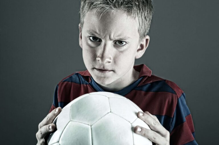 angry kid, sports